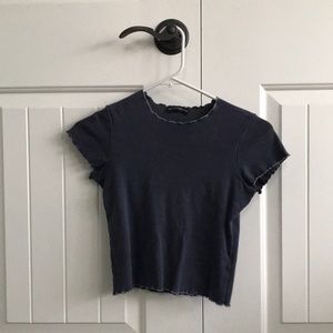 cute lettuce sleeve baby tee! adorable barely worn